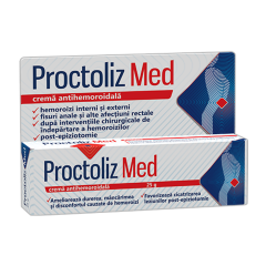 Proctoliz Med, crema antihemoroidala, 25g, Fiterman